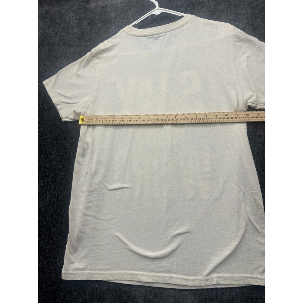 Nickelodeon T Shirt Mens Large White Spongebob Squarepants Graphic Stay Weird - Picture 9 of 9